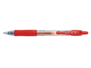 Gelschrijver Pilot G-2 07 Medium punt Rood - 1