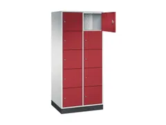grootvolume-lockersysteem,RAL 7035/RAL 3003,HxBxD 1950x820x600mm