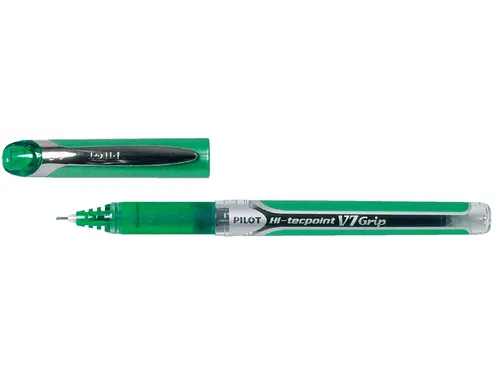 Rollerpen Pilot Hi-Tecpoint V7 Grip 0.7mm Medium punt Groen