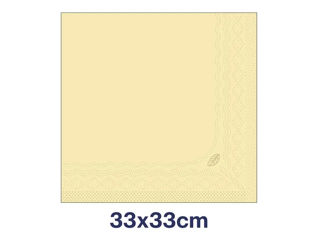 Tork 477153 Lunchservet Advanced Champagne 33x33cm