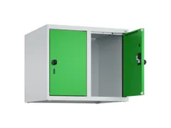 opzetkast,v. locker,2vak.,vak B 300mm,HxBxD 500x600x500mm,draaigrendel