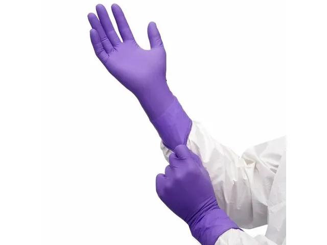 Kimtech Science handschoen nitril xtra, paars, doos 10x50 stuks, L