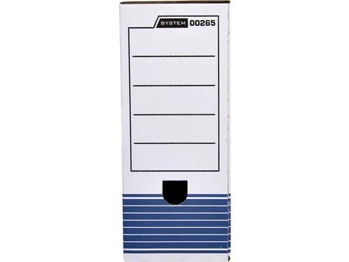 Archiefdoos R-kive Prima Standaard 100mm Transfer Blauw
