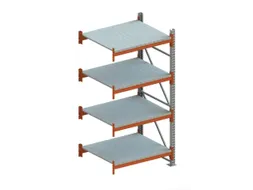 Breedvakstelling Aanbouwveld 2700x1385x1100mm 4 Stalen Legborden