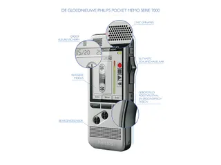 Dicteerapparaat Philips Pocket Memo DPM7200 - 3
