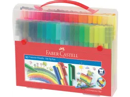 Kleurstiften Faber-Castell Connector assorti cadeauset à 80 stuks