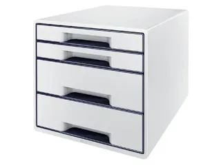 Ladenblok Leitz WOW Cube 4 laden wit/grijs - 1