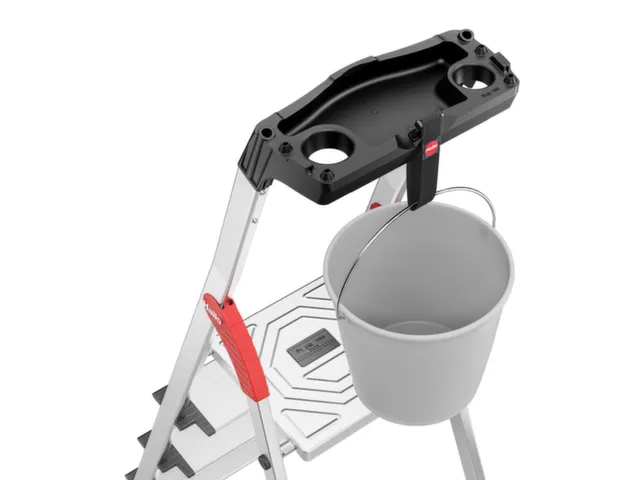 veiligheidsladder,eenzijdig,4 XXL treden,Stand H 0,84m,balk L 1,62m