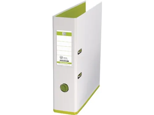 Elba Ordner Mycolour Pp A4 80mm Wit/Lichtgroen