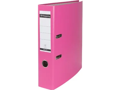Ordner A4 Roze 75mm PP en papier