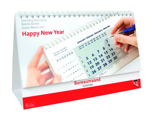 Bureaumaandkalender 2027 Quantore