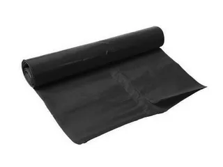 Afvalzak 180 Liter Zwart Baderol LDPE 90x125cm T60 10 Rol a 10 Stuks - 1