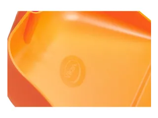 Vikan Hygiene stofblik met rechtopstaande aluminium steel 75cm Oranje - 5