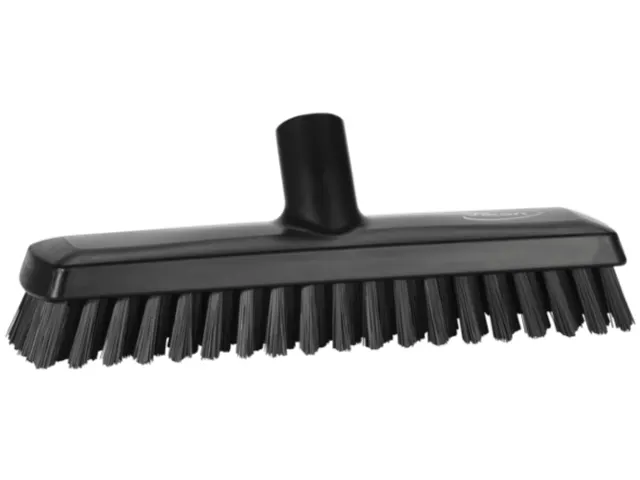 Vikan Hygiene luiwagen met waterdoorvoer zwart extra hard 270mm