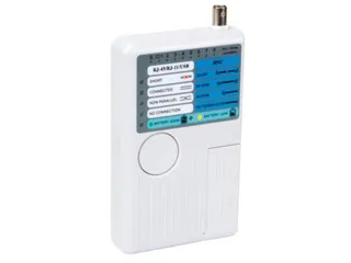 USB-/LAN-Tester Voor USB-A, Mini-USB-B, BNC, RJ45, RJ12, RJ11, RJ10 - 1