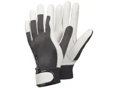 Tegera 116 nylon precisiehandschoenen, grijs/wit, maat 10, per 12 paar