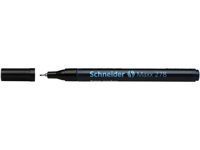 Lakmarker Schneider Maxx 278 0.8mm Zwart