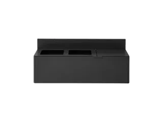 Bica Basic 911 Wandafvalscheidingsunit 3x20 liter Antraciet - 2