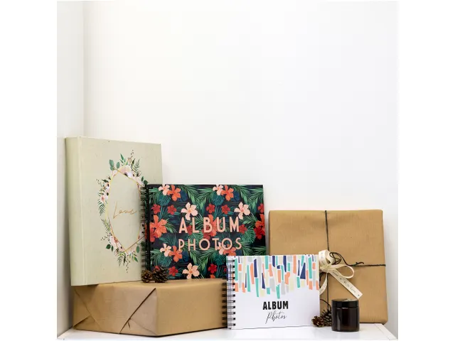 Fotoalbum 60p. wit 2 9x32cm CHAMPÊTRE