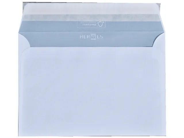 Envelop Hermes Bank C6 114x162mm 80gr Wit Zelfklevend 500 stuks