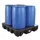 PE-opvangbak,v. 4x200l vat,opvangvol. 242l,HxBxD 280x1380x1290mm