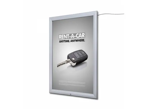 LED Outdoor Poster Case Met Gasveer A0