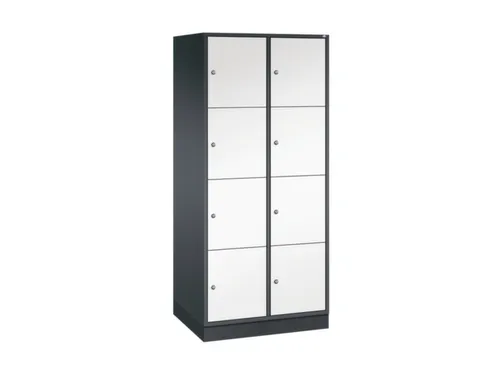 grootvolume-lockersysteem,HxBxD 1950x820x600mm,2x4vakken,cil.-slot