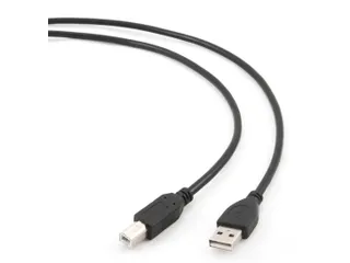 USB 2.0 kabel USB-A stekker/USB-B stekker 3 meter - 1