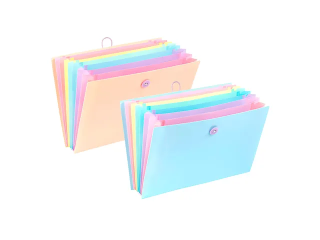 Trieur extenssible Rainbow Pastel 8 compartiments