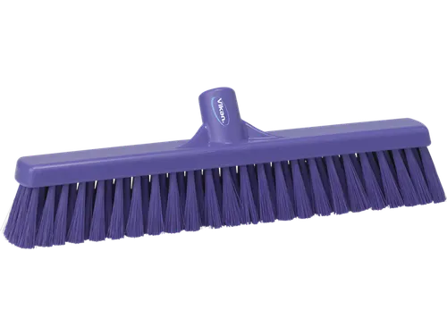 Hygiene 3174-8 combi veger paars hard/zachte vezels 410mm