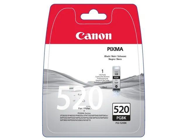 Ink Cartridge PGI-520 Black Blister