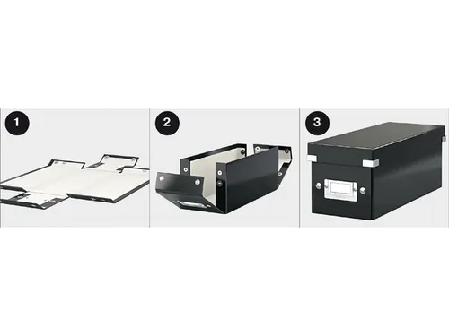 Hangmappenbox Click & Store 320x240x335mm Wit A4 86% gerecycled karton