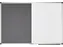 Combibord Legamaster UNITE grijs vilt-whiteboard 60x90cm