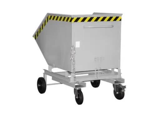 Kiepwagen,waterdicht,HxLxB 1220x1390x1070mm,0,6m³,draagverm. 300kg
