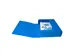 Klasseerdoos glansk. rug 80mm A4 blauw