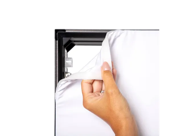 Bannerframe Brightbox Double Zwart 100x200cm LED Verlicht