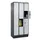 lockerkast,HxBxD 1950x900x500mm,3x4vakken,vak B 300mm,cil.-slot,sokkel