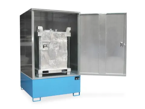 Depot V. Gevaarlijke Stoffen 1475x1490x2465mm Ktc/ibc 1x1000l