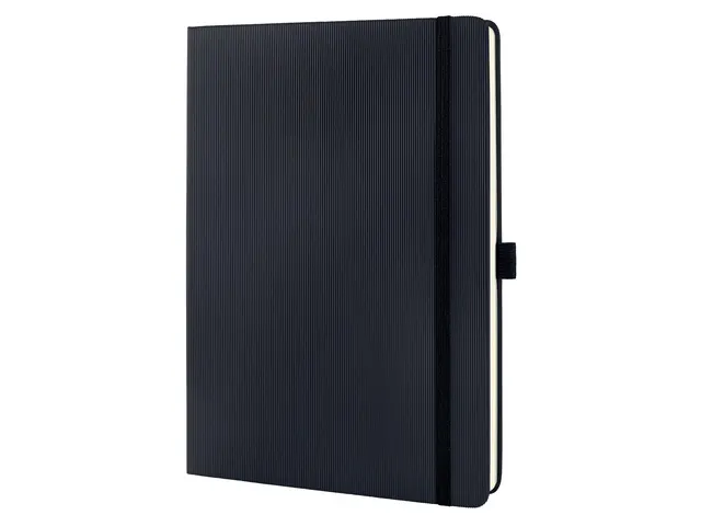 Notitieboek Sigel Conceptum Pure Hardcover Tablet Zwart Gelinieerd