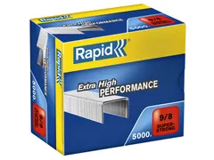 Nieten Rapid 9/8 gegalvaniseerd super strong 5000 stuks