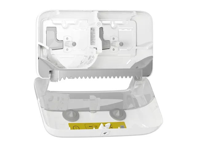 Tork 558040 T7 OptiServe Hulsloos Toiletpapier Dispenser Elevation Wit