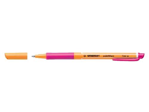 Rollerpen Stabilo Pointvisco Roze 0.5Mm