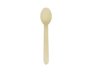 Lepel hout Kangaro 200 stuks 160 mm biologisch afbreekbaar - 1