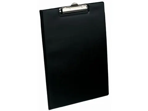 Klemplaat Basics zwart A4