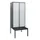 locker met bank,HxBxD 1950x800x815mm,2vak,vak B 400mm,cil.-slot