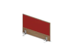 opzetpaneel bureau aanbouw zijkant NT-cherry BN4011-rood 800mm