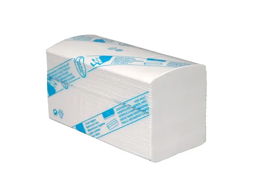 CMT Handdoekpapier I-vouw Eco Cellulose 2-laags Wit 22x32cm 3200 Stuks