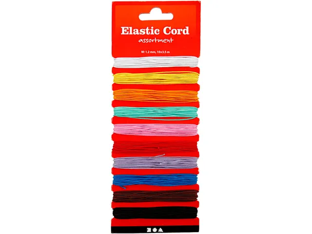 Elastiek Creativ Company 10 kleuren à 3.5m