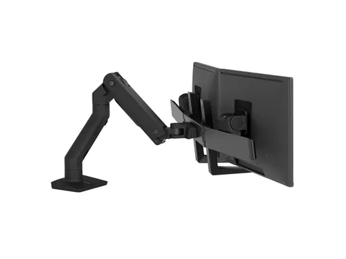 HX Desk Dual Monitorarm 2 Schermen Mat Zwart