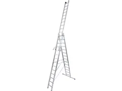 multifunctionele telescoopladder,3x14,sporten,balk L 3,9-10,25m